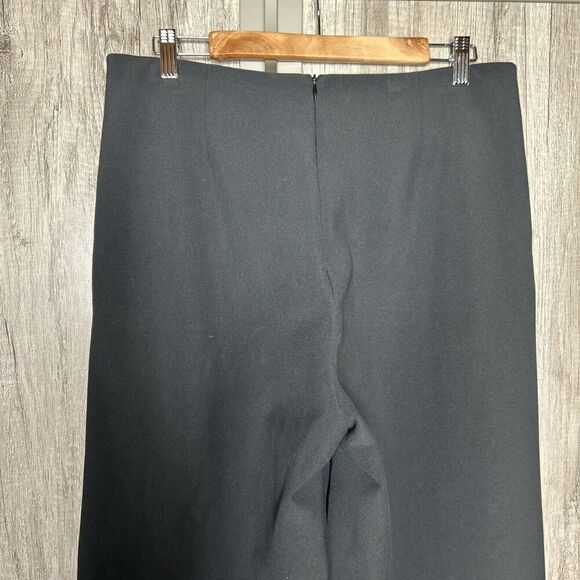 Matthildur  Pants Black Patch Pockets Made in Peru Wide Leg - Picture 5 of 9